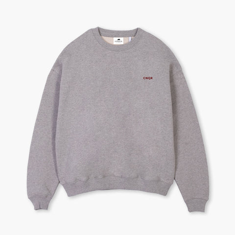 Oversized Sweater | Grey Marl